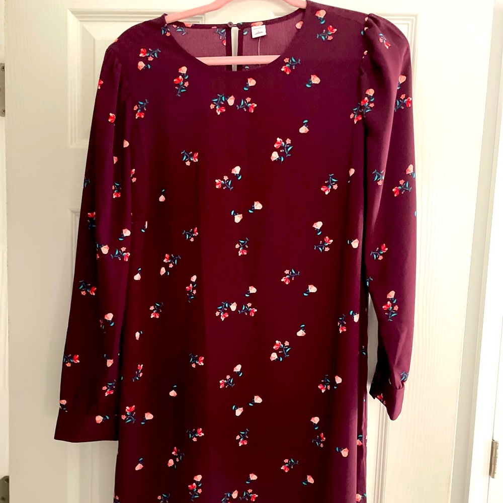 Burgundy Dress